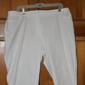 Talbots Perfect Skimmer 18W white capri